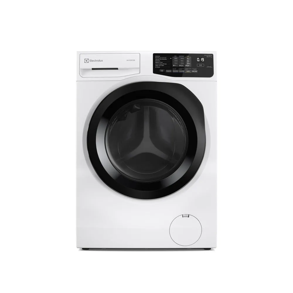 Lava e Seca Electrolux 12/7kg Branca Inverter com Água Quente e Lavagem Inteligente (LSB12)