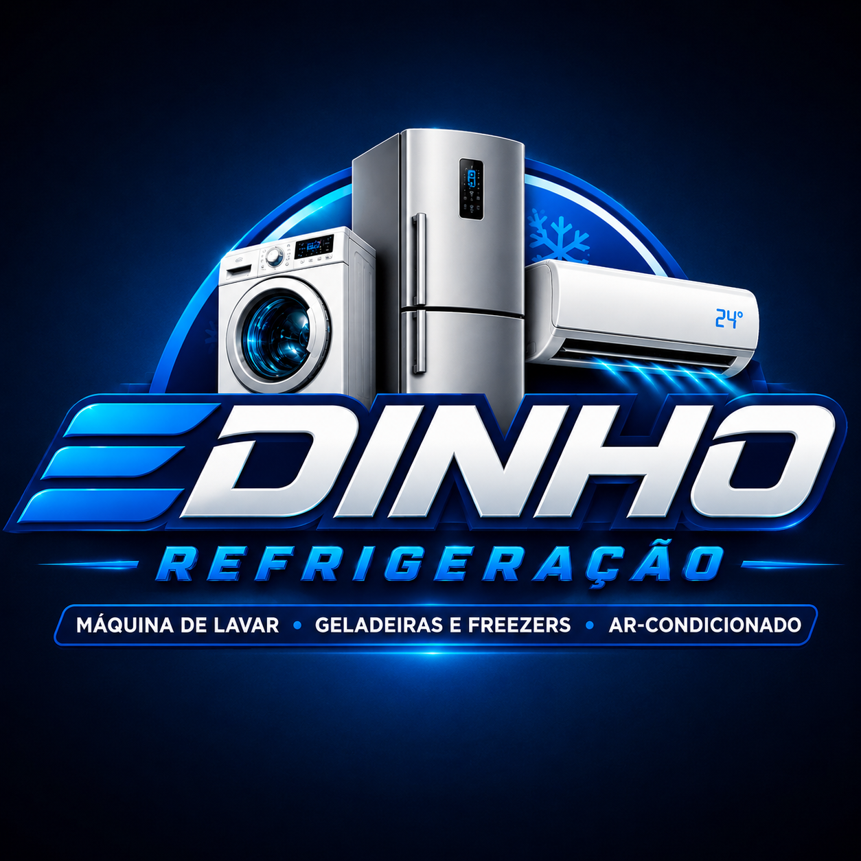 Logo Edinho Refrigeração